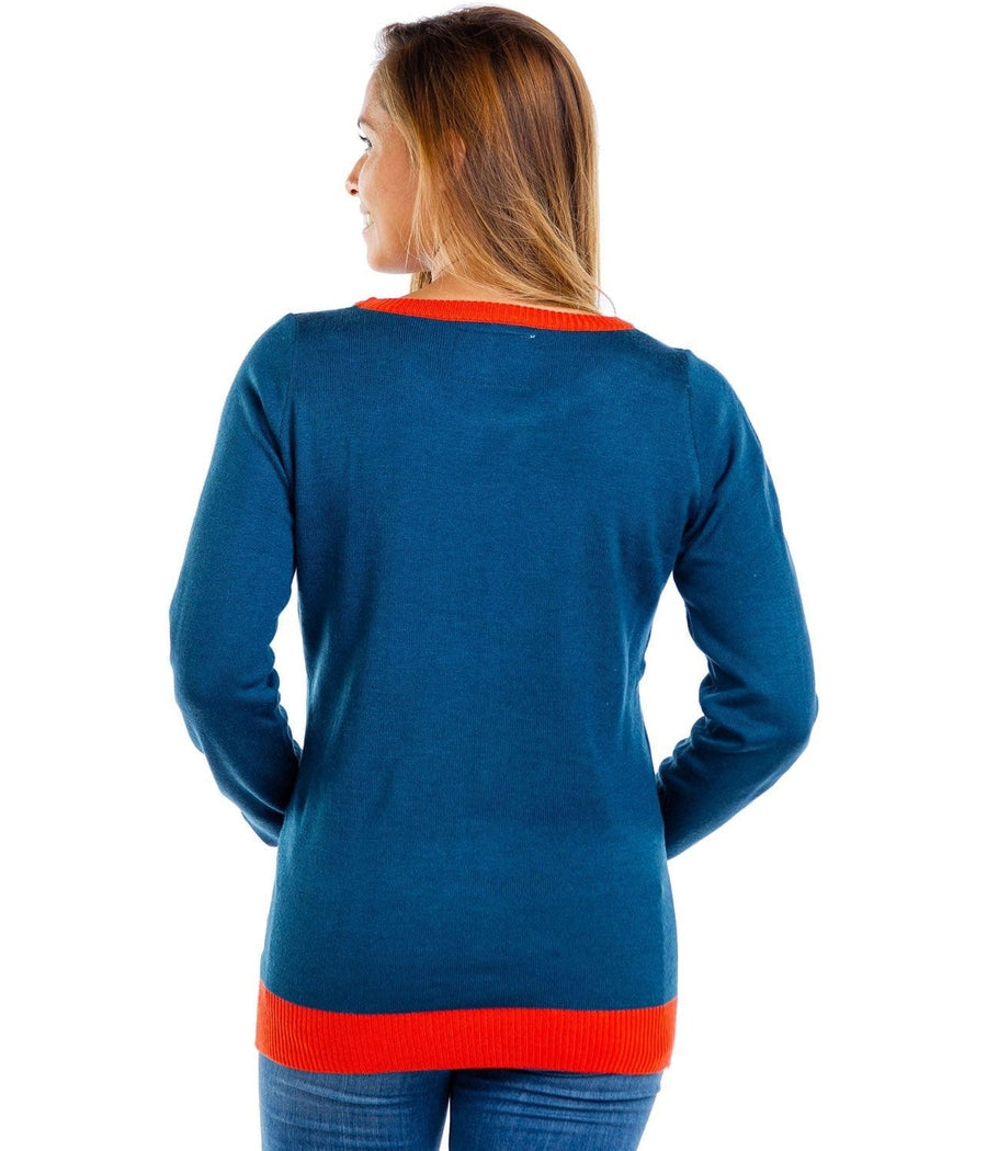 Women's Peace on Earth Ugly Christmas Sweater Image 2
