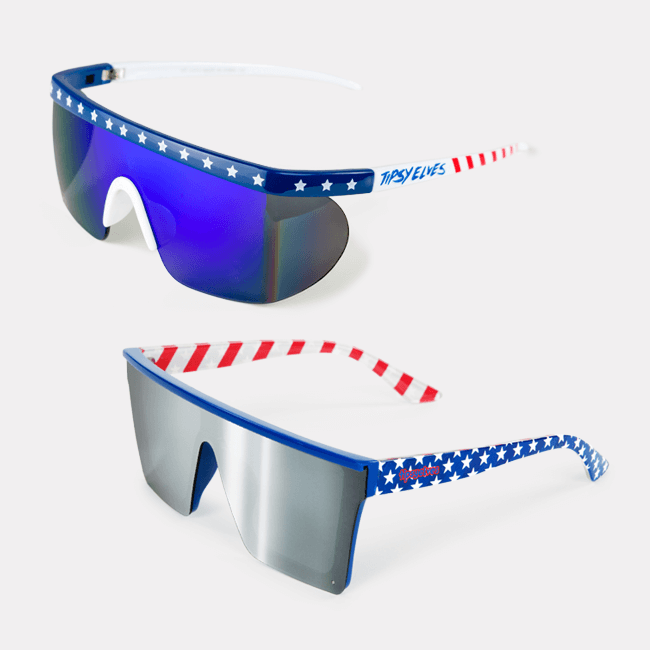 shop sunglassses - image of say can you see sunglasses and star spangle sunglasses