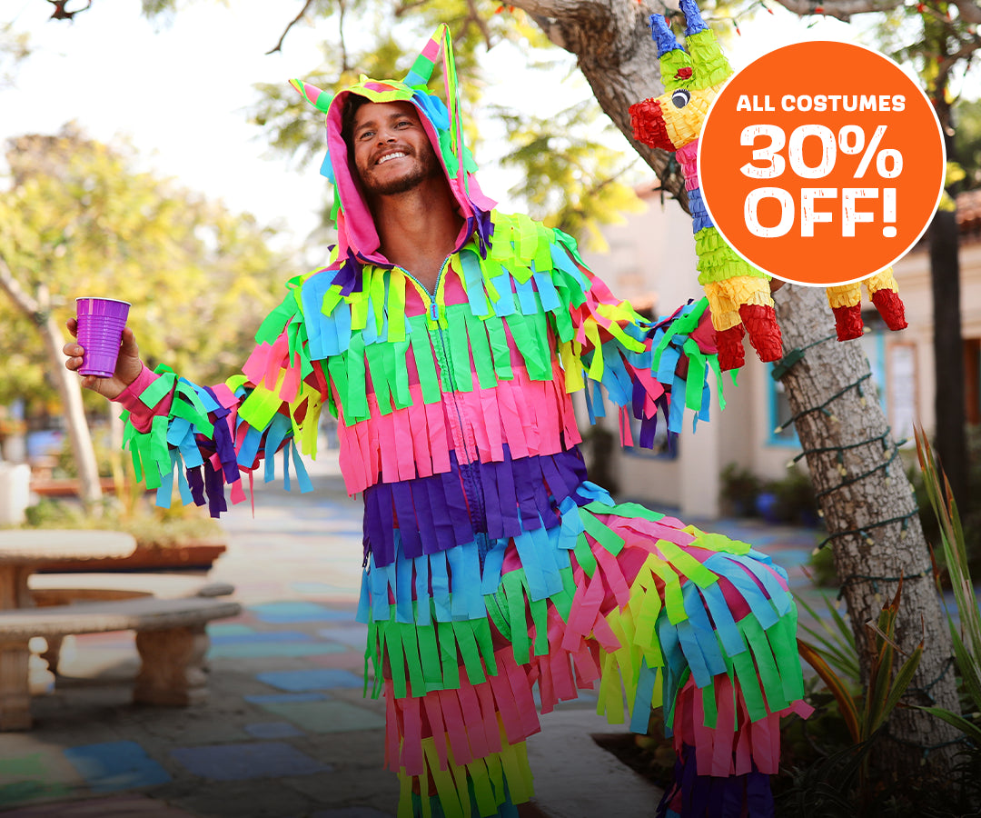 shop men's costumes - men's pinata costume
