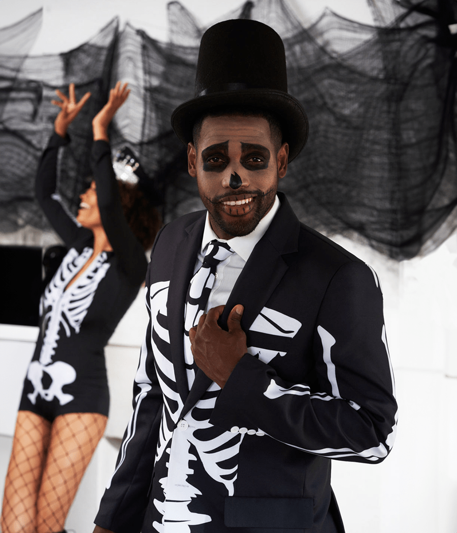 Skeleton Suit Costume Image 2