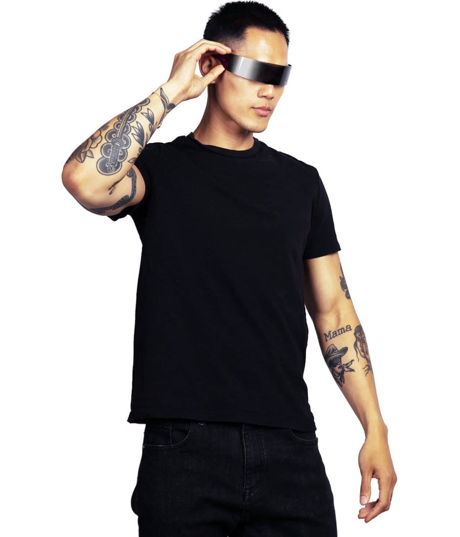 Spaced Out Black Cyclops Sunglasses Image 2