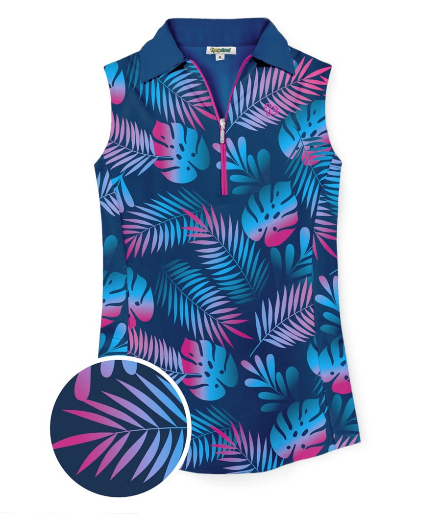 Women's Nighttime Tropics Golf Polo