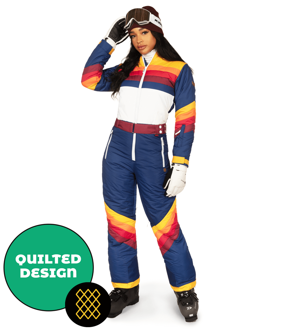 Women's Vintage Freestyle Snow Suit