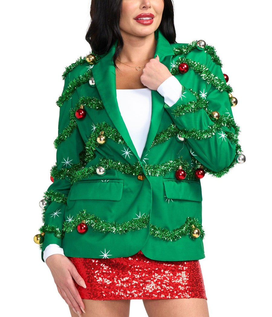 Women's Gaudy Garland Blazer Image 2