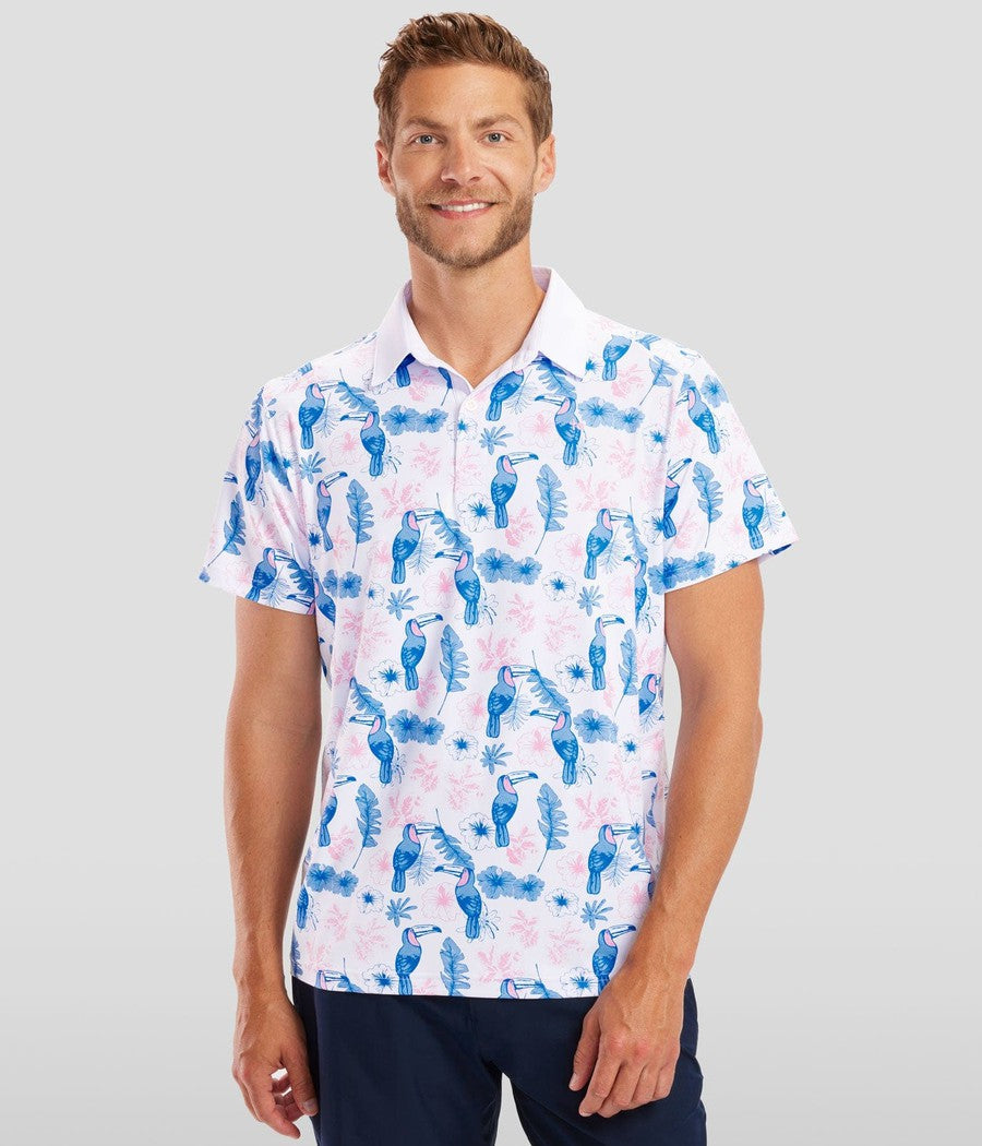Men's Toucan Tango Golf Polo Image 2