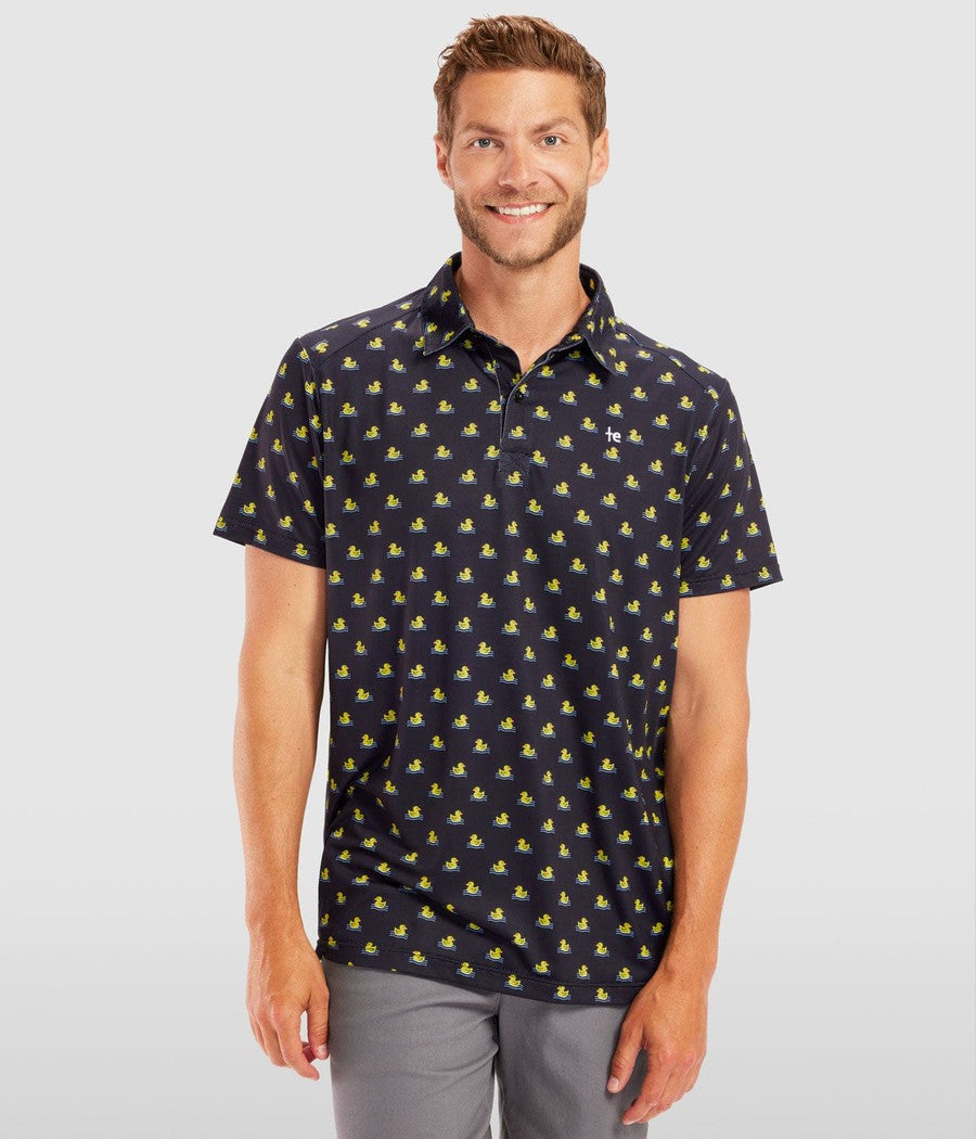 Men's Rubber Ducky Golf Polo Image 2