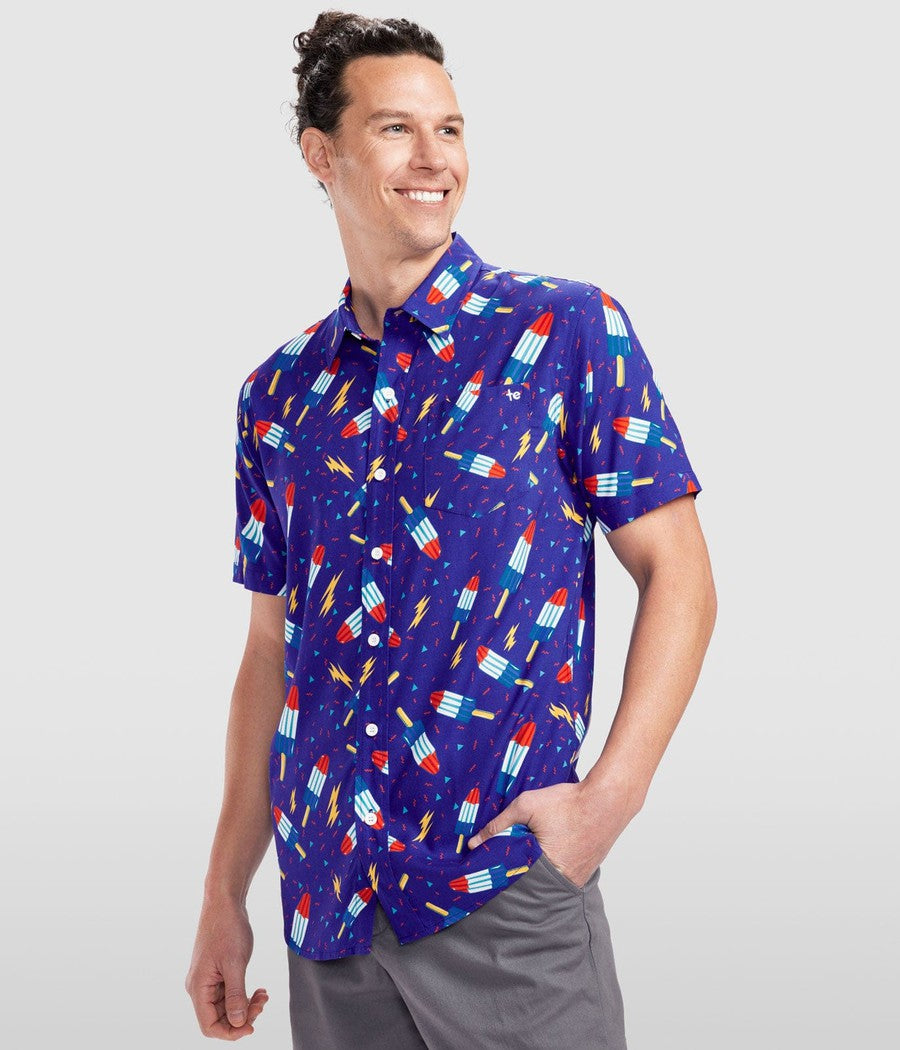 Men's Grand Finale Button Down Shirt Image 2