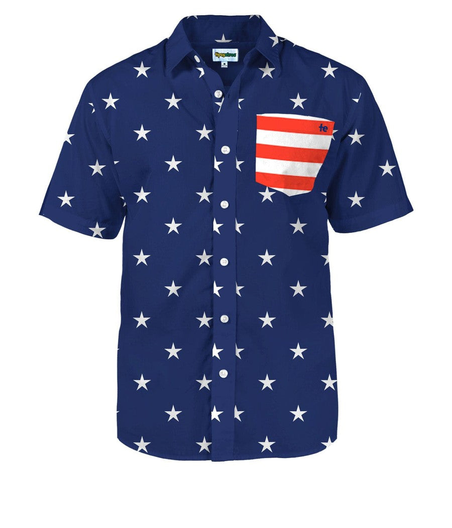 Men's Old Glory Button Down Shirt