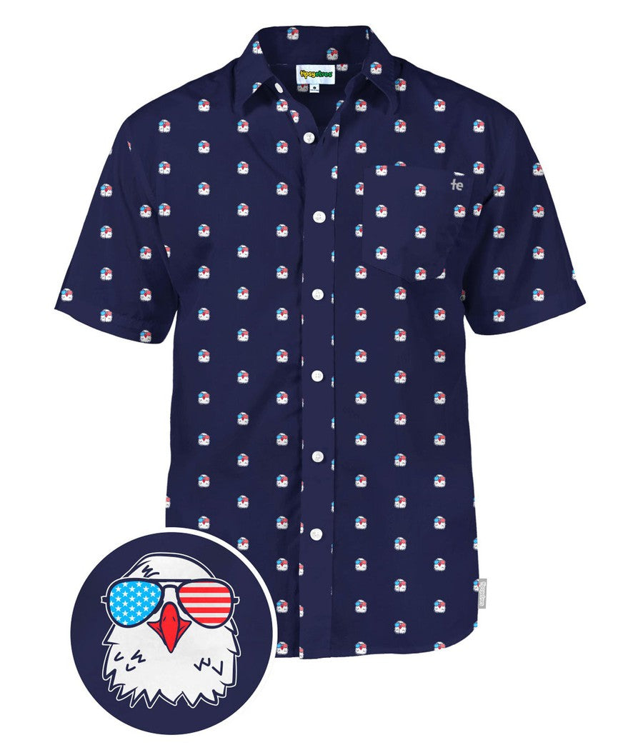 Men's Regal Eagle Button Down Shirt
