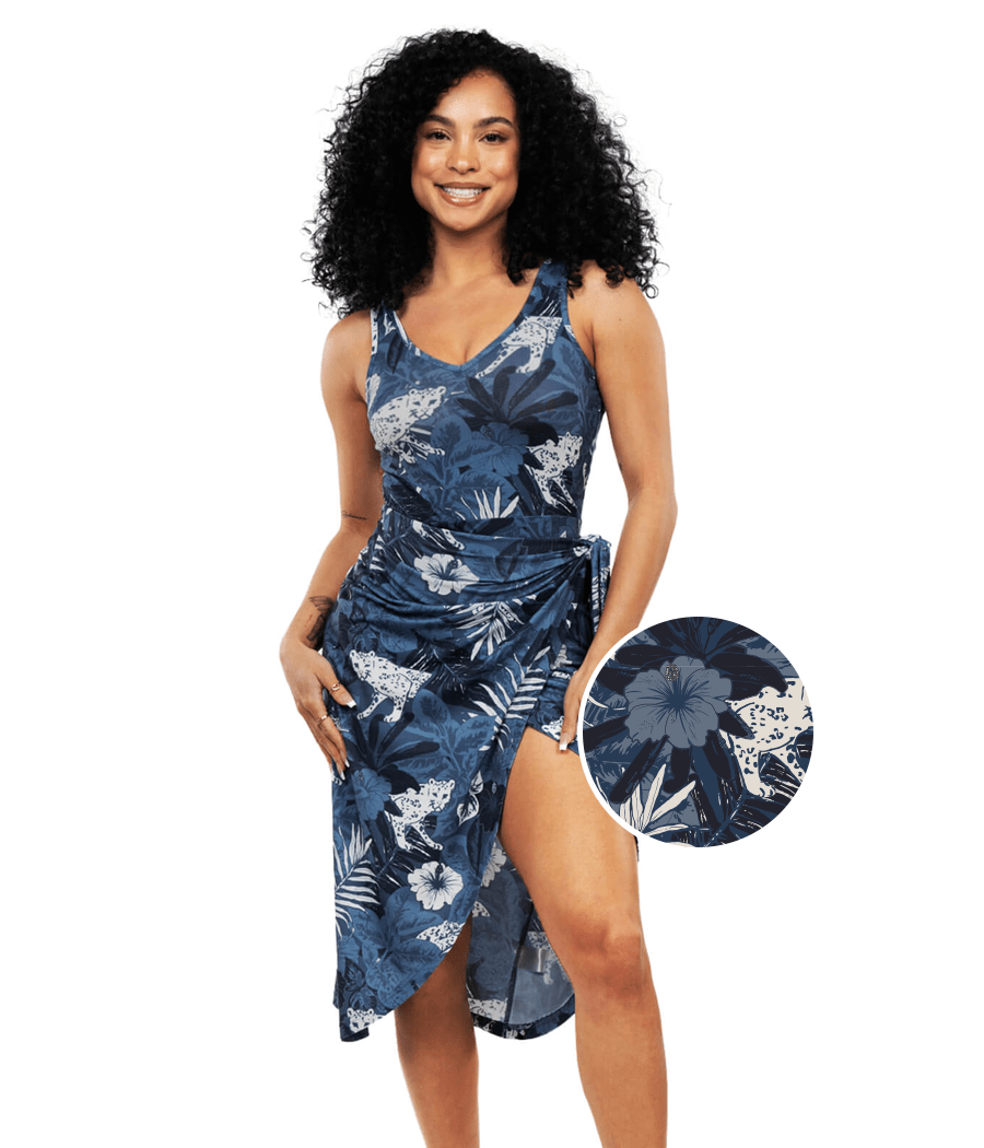 Leapin' Leopard Midi Dress