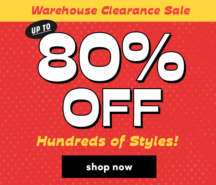 shop warehouse clearance sale - up to 80% off