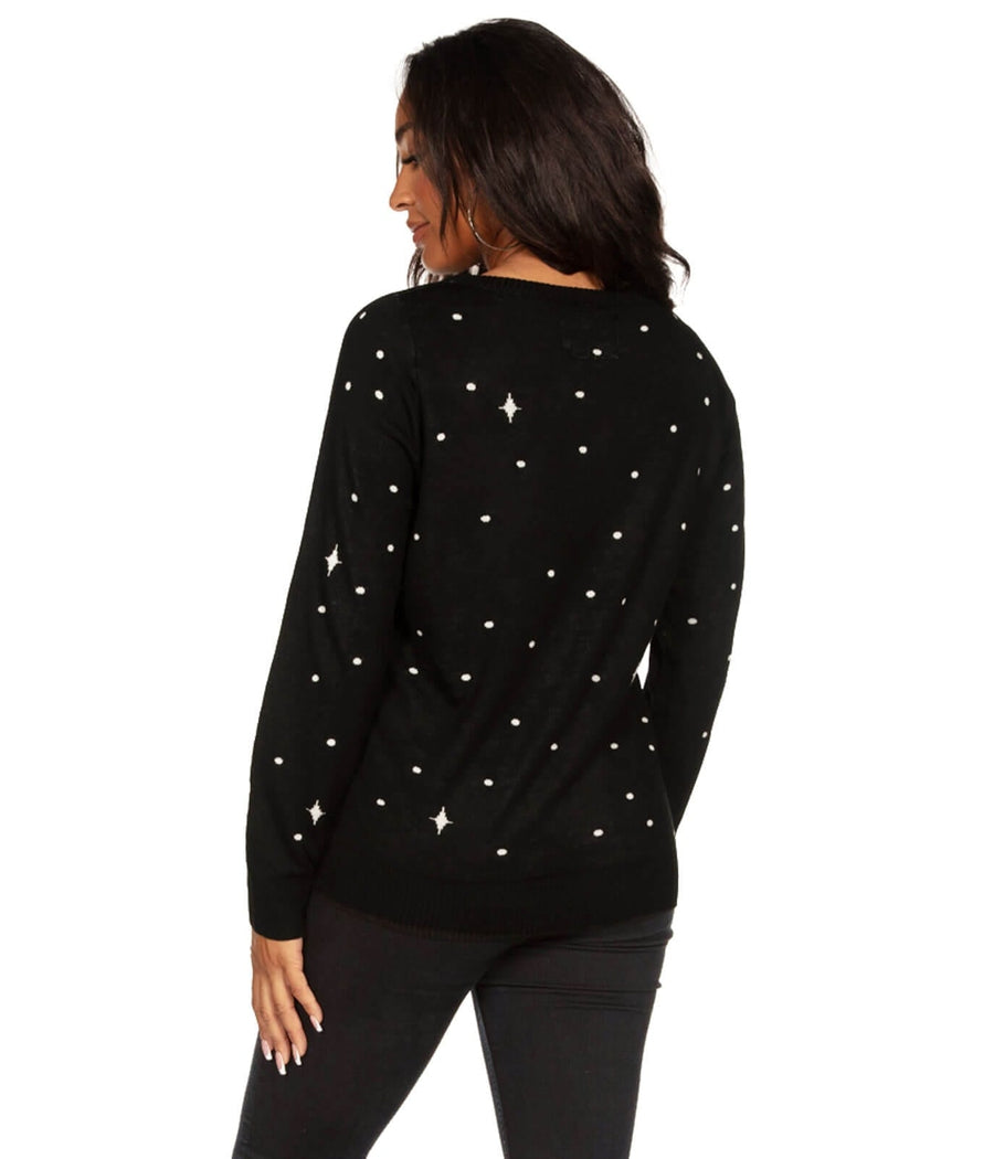 Women's Santa Unicorn Ugly Christmas Sweater Image 2